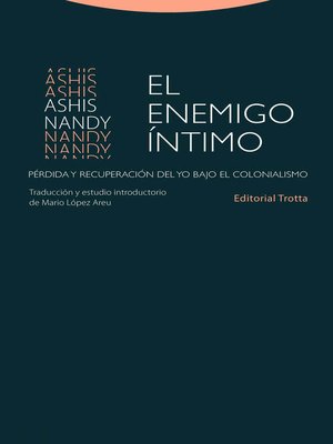 cover image of El enemigo íntimo